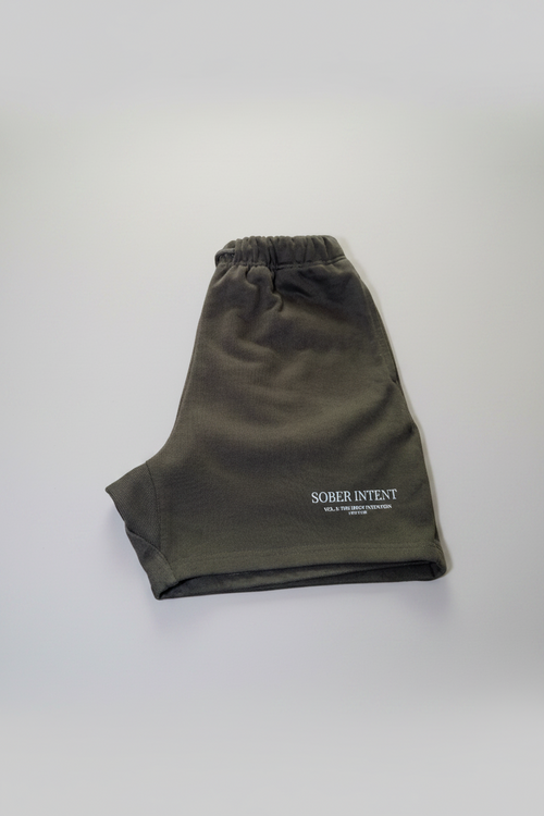 "BE SOBER MINDED" HEAVYWEIGHT FLEECE SHORTS