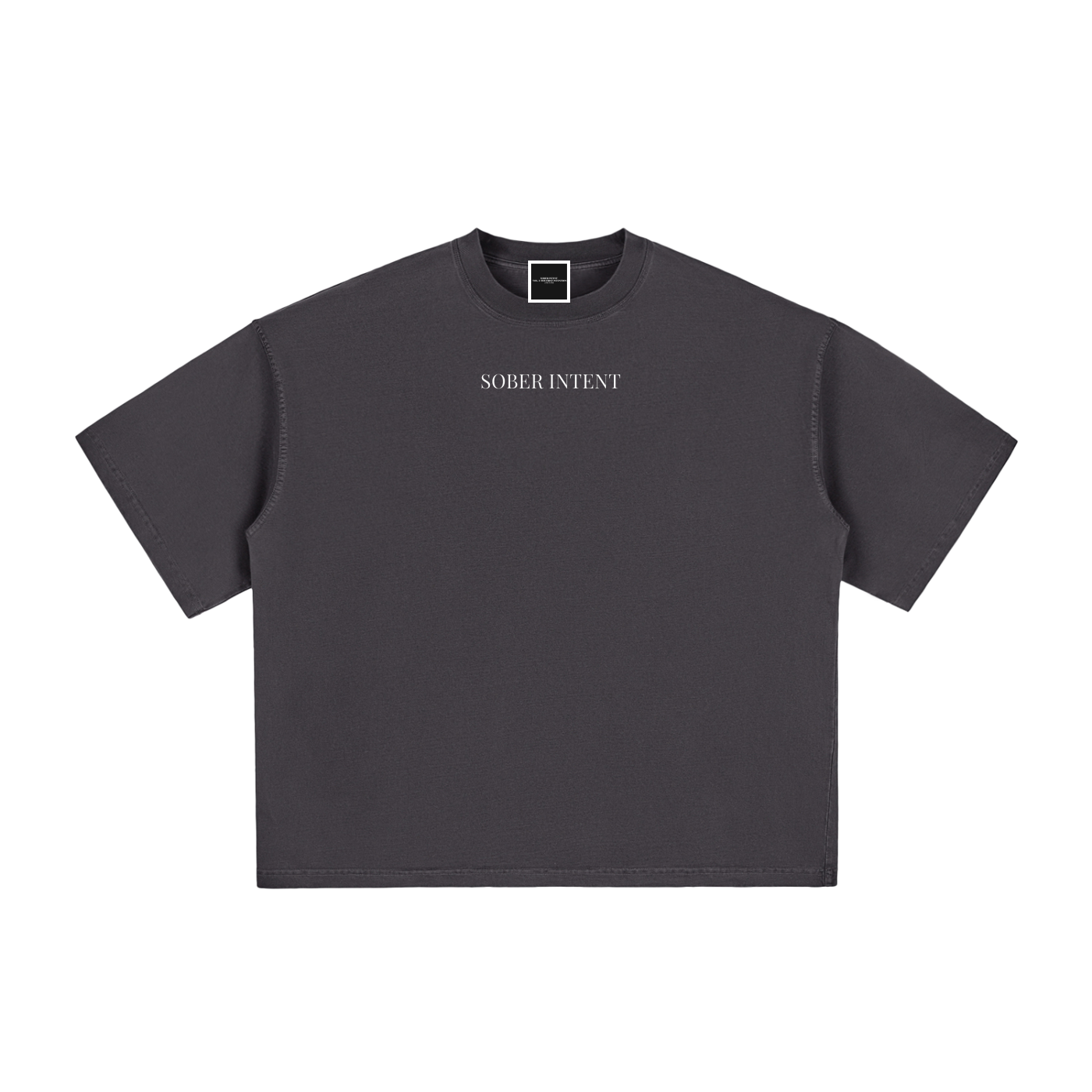 "BE SOBER MINDED" VINTAGE WASHED BOXY TEE