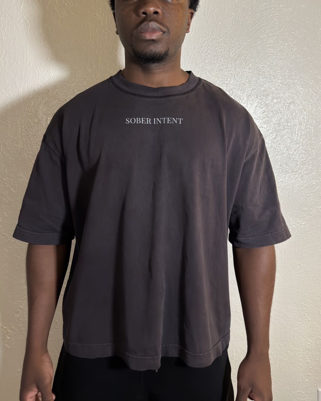 "BE SOBER MINDED" VINTAGE WASHED BOXY TEE